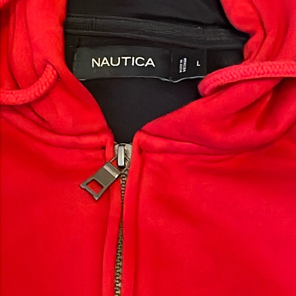 Red and black Nautical jacket